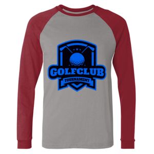 Long Sleeve Jersey Baseball Tee Thumbnail