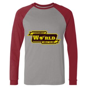 Long Sleeve Jersey Baseball Tee Thumbnail