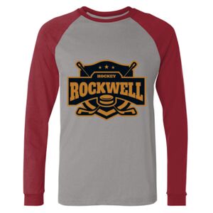 Long Sleeve Jersey Baseball Tee Thumbnail