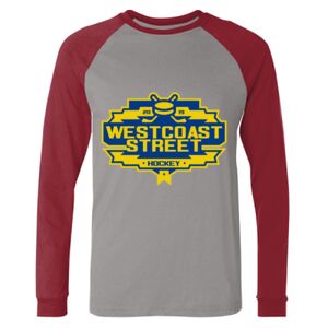 Long Sleeve Jersey Baseball Tee Thumbnail