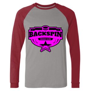 Long Sleeve Jersey Baseball Tee Thumbnail
