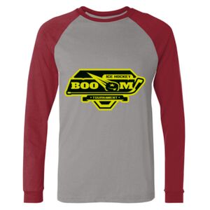 Long Sleeve Jersey Baseball Tee Thumbnail