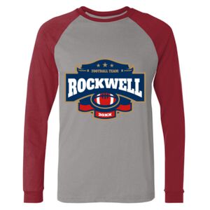Long Sleeve Jersey Baseball Tee Thumbnail