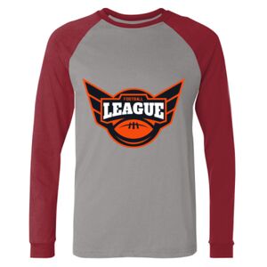 Long Sleeve Jersey Baseball Tee Thumbnail