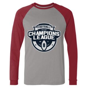 Long Sleeve Jersey Baseball Tee Thumbnail
