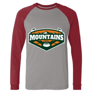 Long Sleeve Jersey Baseball Tee Thumbnail