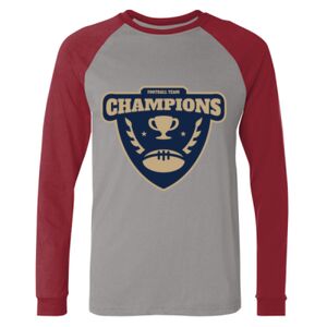 Long Sleeve Jersey Baseball Tee Thumbnail
