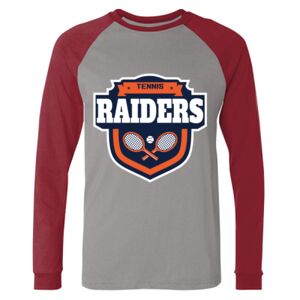 Long Sleeve Jersey Baseball Tee Thumbnail