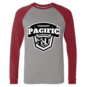 Long Sleeve Jersey Baseball Tee Thumbnail