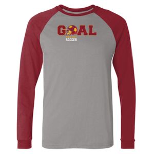 Long Sleeve Jersey Baseball Tee Thumbnail