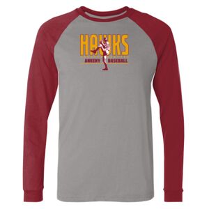 Long Sleeve Jersey Baseball Tee Thumbnail