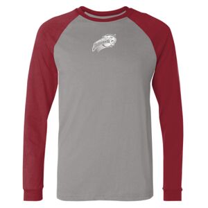 Long Sleeve Jersey Baseball Tee Thumbnail