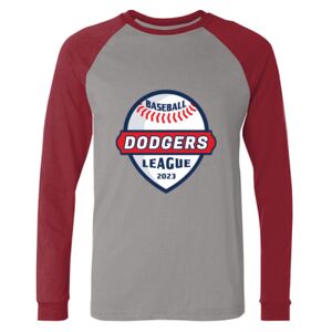 Long Sleeve Jersey Baseball Tee Thumbnail
