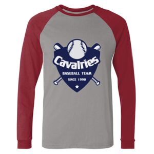 Long Sleeve Jersey Baseball Tee Thumbnail