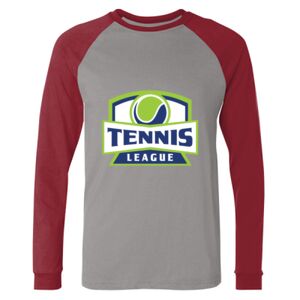 Long Sleeve Jersey Baseball Tee Thumbnail