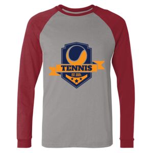 Long Sleeve Jersey Baseball Tee Thumbnail