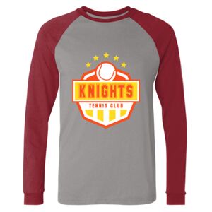 Long Sleeve Jersey Baseball Tee Thumbnail