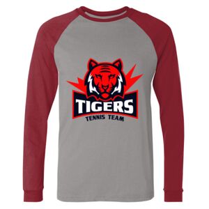 Long Sleeve Jersey Baseball Tee Thumbnail