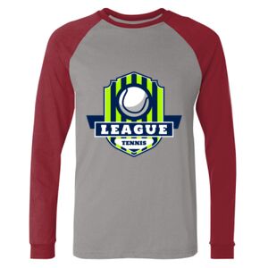 Long Sleeve Jersey Baseball Tee Thumbnail