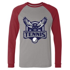 Long Sleeve Jersey Baseball Tee Thumbnail