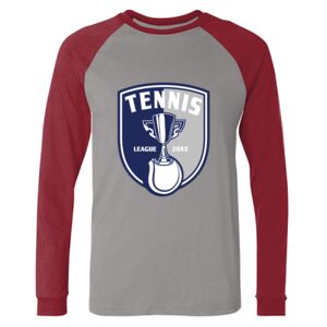 Long Sleeve Jersey Baseball Tee Thumbnail