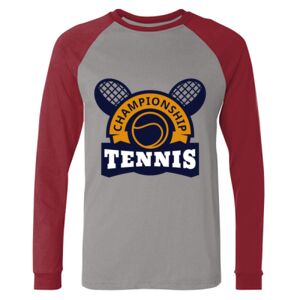 Long Sleeve Jersey Baseball Tee Thumbnail