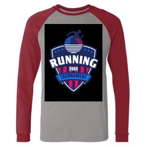 Long Sleeve Jersey Baseball Tee Thumbnail