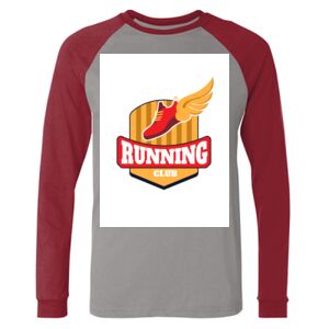 Long Sleeve Jersey Baseball Tee Thumbnail