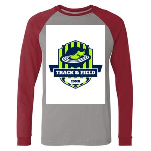 Long Sleeve Jersey Baseball Tee Thumbnail