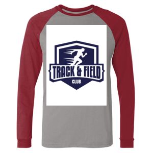 Long Sleeve Jersey Baseball Tee Thumbnail