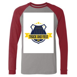 Long Sleeve Jersey Baseball Tee Thumbnail