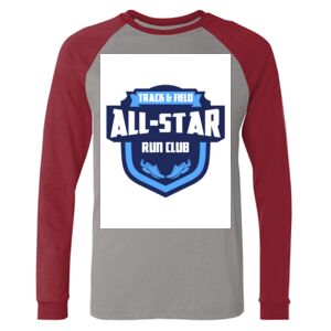 Long Sleeve Jersey Baseball Tee Thumbnail