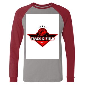 Long Sleeve Jersey Baseball Tee Thumbnail