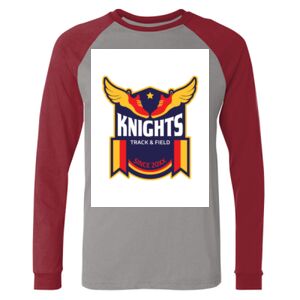 Long Sleeve Jersey Baseball Tee Thumbnail