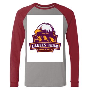 Long Sleeve Jersey Baseball Tee Thumbnail
