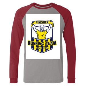 Long Sleeve Jersey Baseball Tee Thumbnail