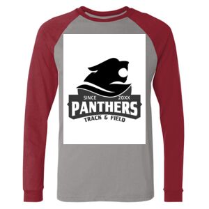 Long Sleeve Jersey Baseball Tee Thumbnail
