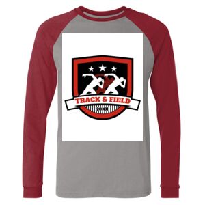 Long Sleeve Jersey Baseball Tee Thumbnail