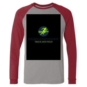 Long Sleeve Jersey Baseball Tee Thumbnail