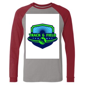 Long Sleeve Jersey Baseball Tee Thumbnail