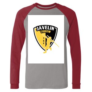 Long Sleeve Jersey Baseball Tee Thumbnail