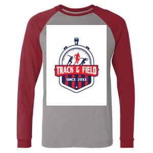 Long Sleeve Jersey Baseball Tee Thumbnail