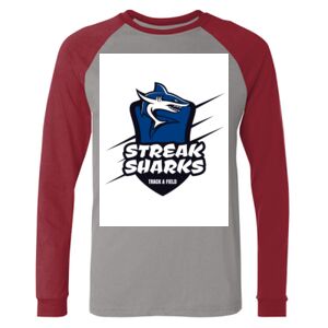 Long Sleeve Jersey Baseball Tee Thumbnail
