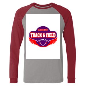 Long Sleeve Jersey Baseball Tee Thumbnail