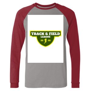 Long Sleeve Jersey Baseball Tee Thumbnail