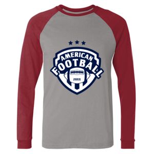 Long Sleeve Jersey Baseball Tee Thumbnail