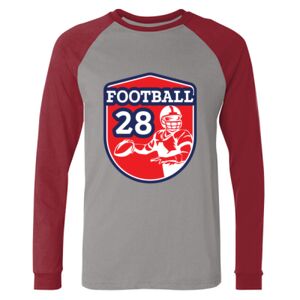 Long Sleeve Jersey Baseball Tee Thumbnail