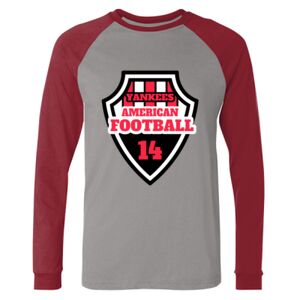 Long Sleeve Jersey Baseball Tee Thumbnail
