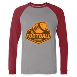 Long Sleeve Jersey Baseball Tee Thumbnail