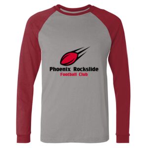 Long Sleeve Jersey Baseball Tee Thumbnail